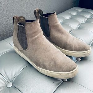 Vince Suede Leather Chelsea Boots Sneakers